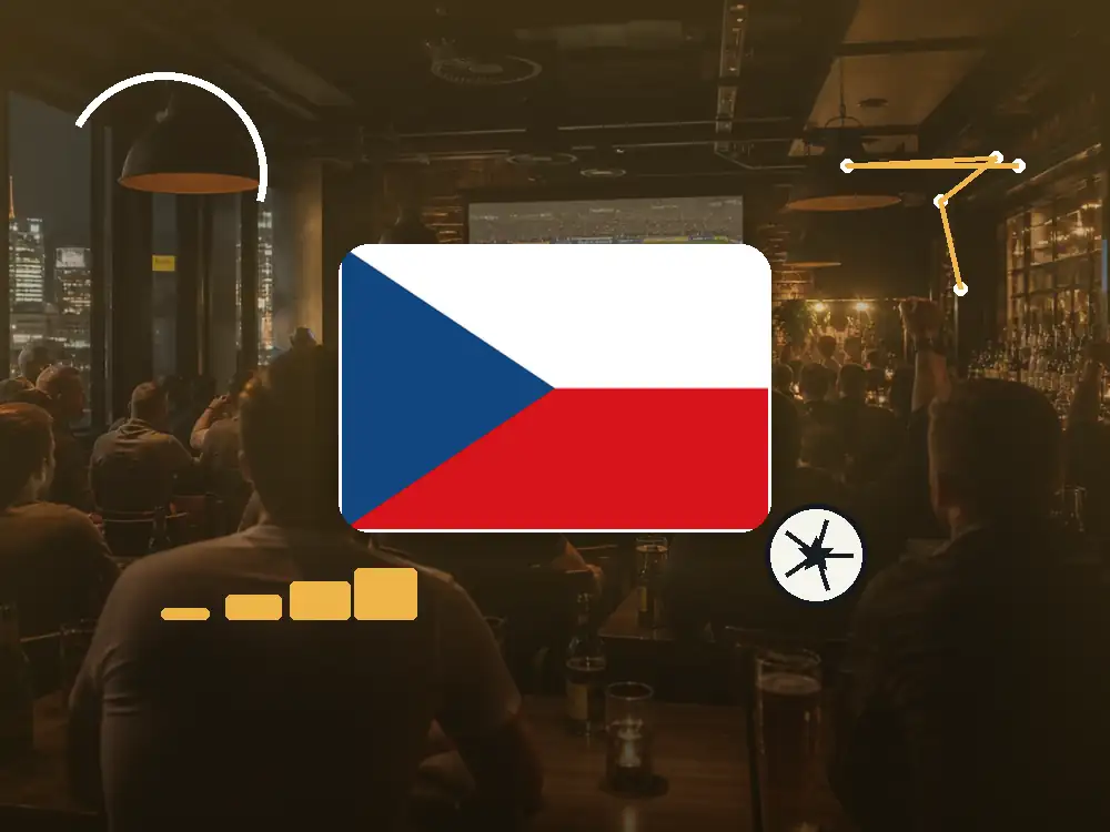Flagge von Tschechien als Public-Viewing-Motiv für Frankfurt